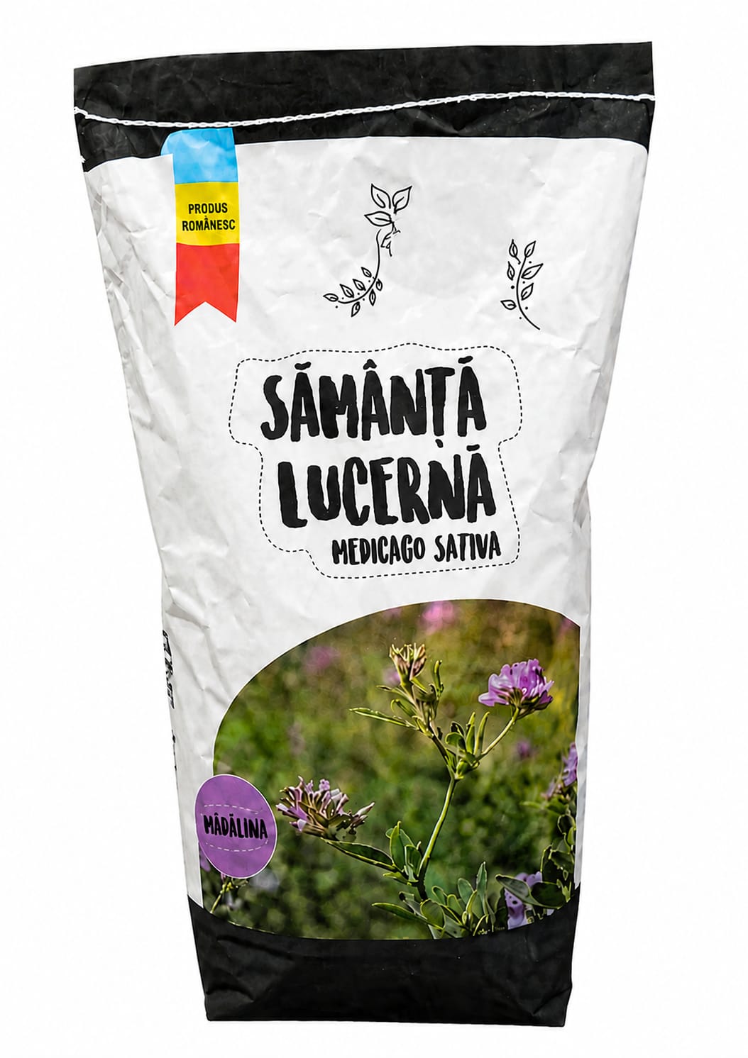Seminte de lucerna Madalina,  netratata C1 sac 25kg